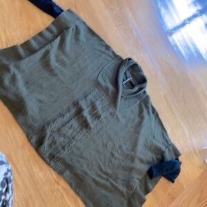 Sweater Poncho with Sleeves